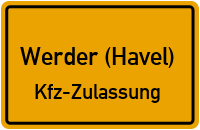 Zulassungstelle Werder (Havel)